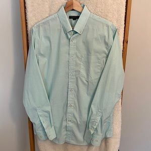 Banana Republic Tech Stretch Cotton Dress Shirt - Slim Flex Fit